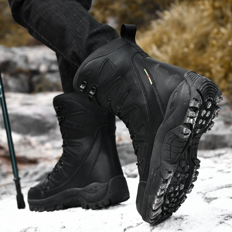 ADELO Tactical Men Winter Boots