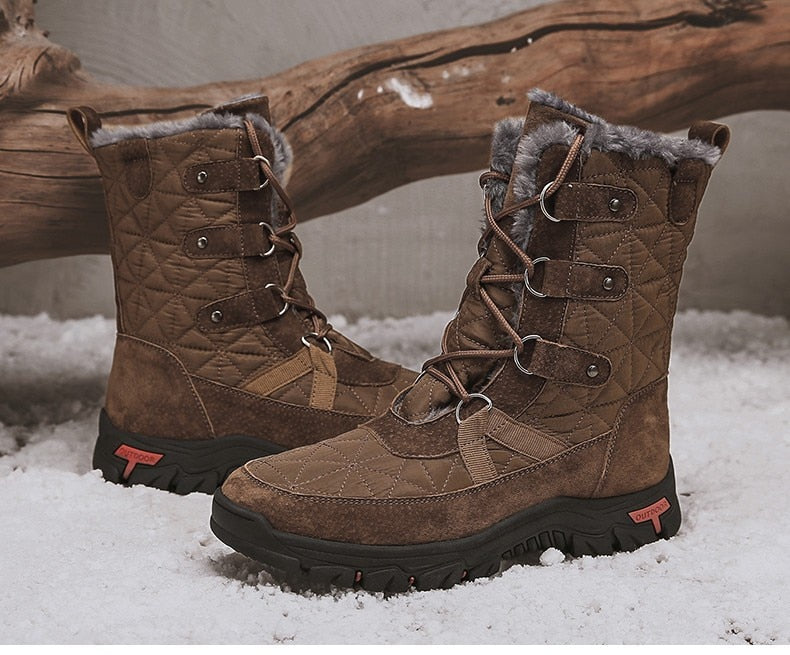 VARDY Men Warm SNow WInter Boots