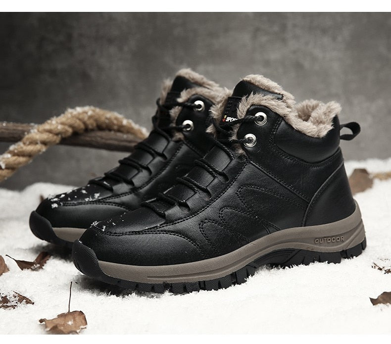 VANDY Fur Men Snow Boots