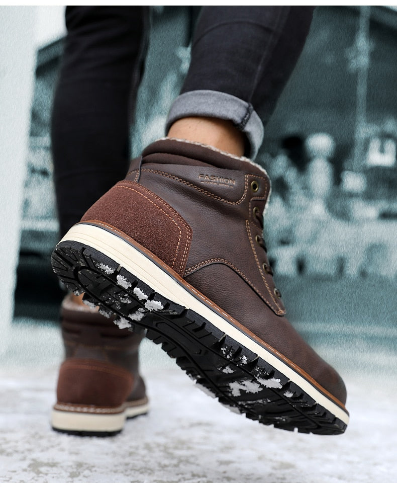 DOWNTOWN Men Warm Winter Boots