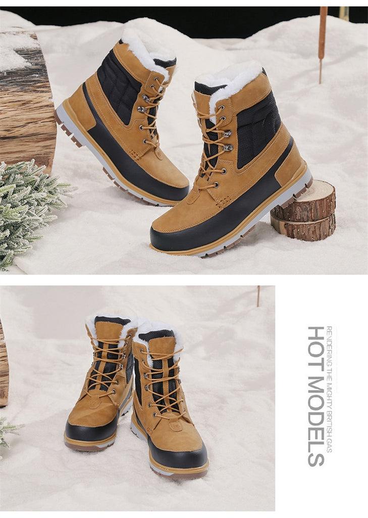 BIGBOSS Men Warm Winter Boots