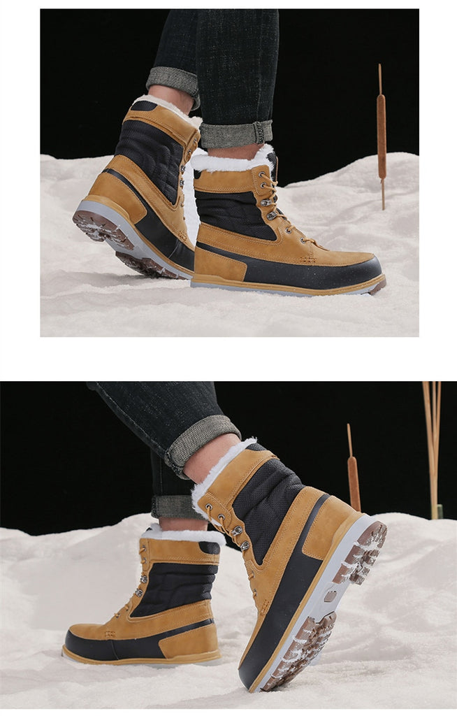 BIGBOSS Men Warm Winter Boots