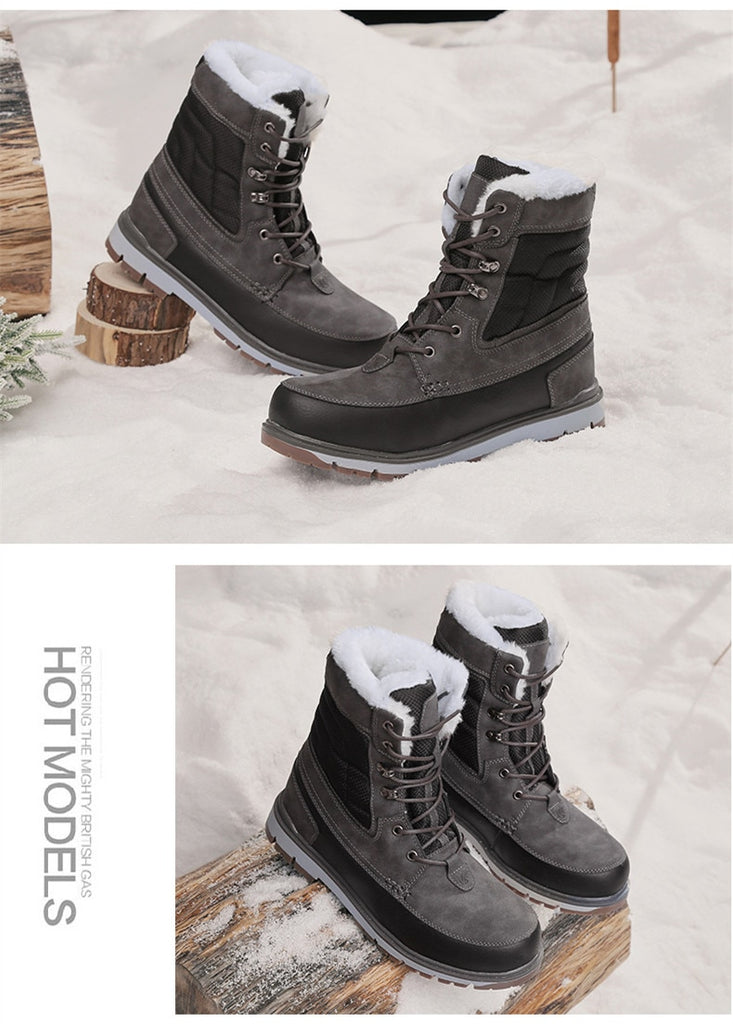 BIGBOSS Men Warm Winter Boots