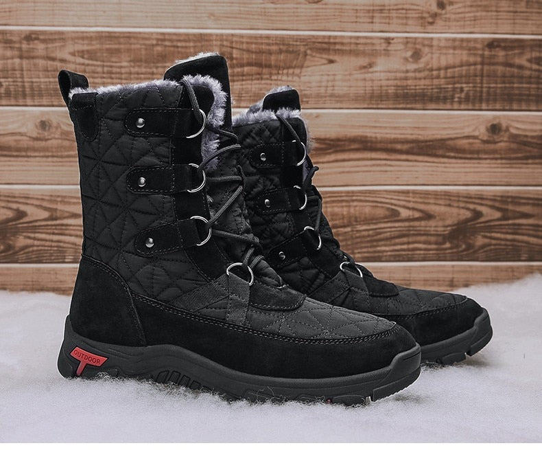 VARDY Men Warm SNow WInter Boots