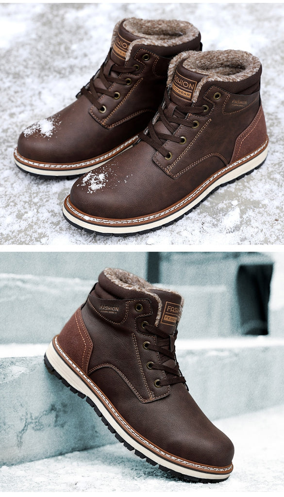 DOWNTOWN Men Warm Winter Boots