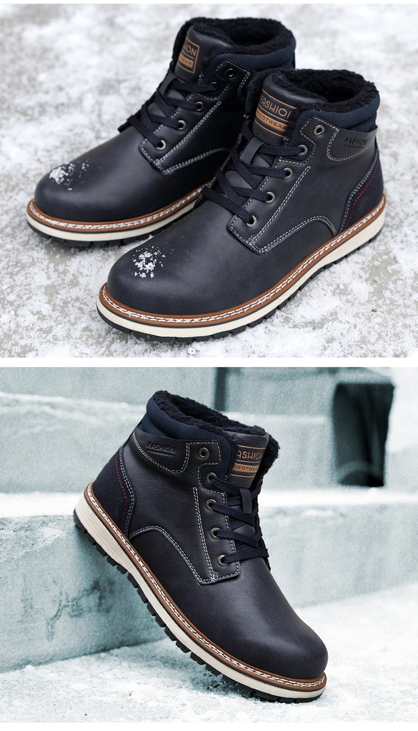 DOWNTOWN Men Warm Winter Boots