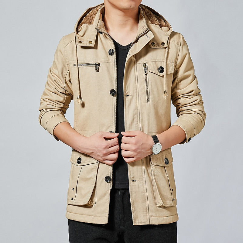 SADIO Men WInter Parka