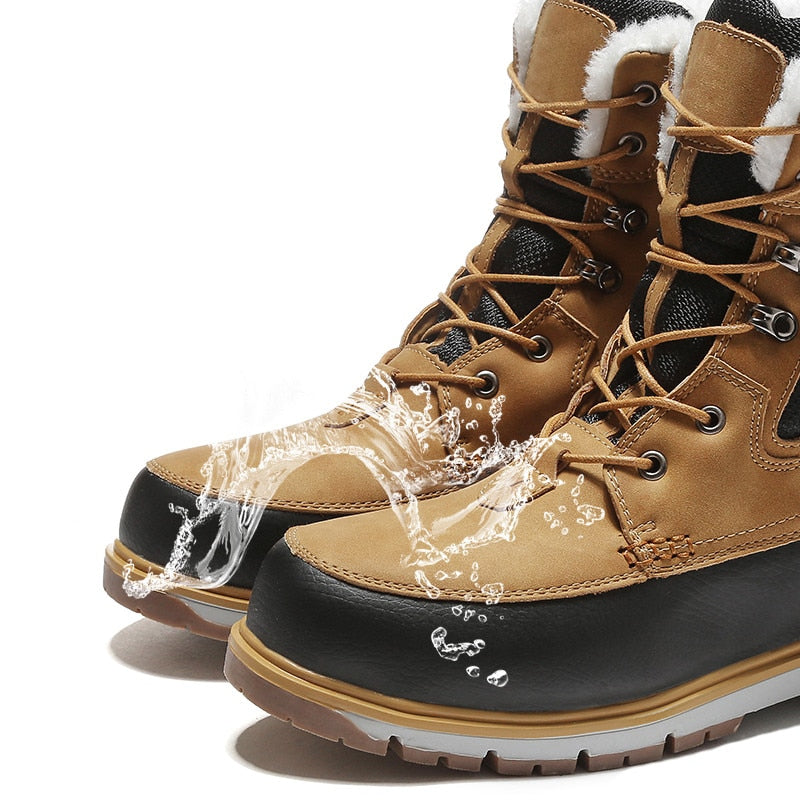 BIGBOSS Men Warm Winter Boots