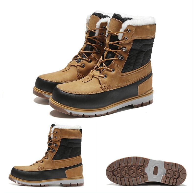 BIGBOSS Men Warm Winter Boots