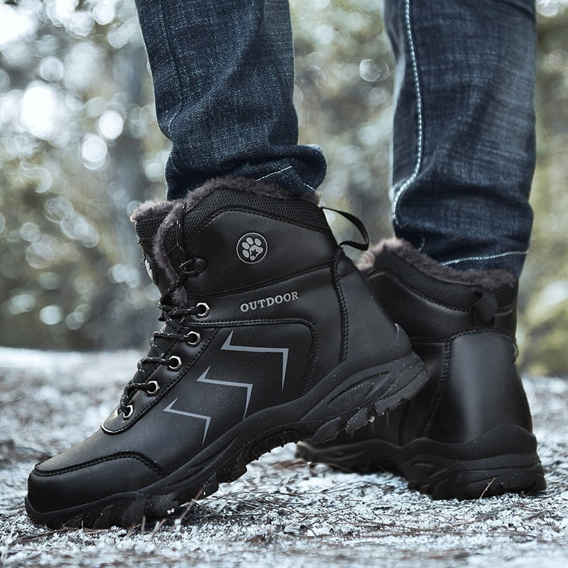 CATMAN Men Warm Winter Boots