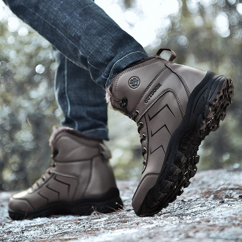 CATMAN Men Warm Winter Boots