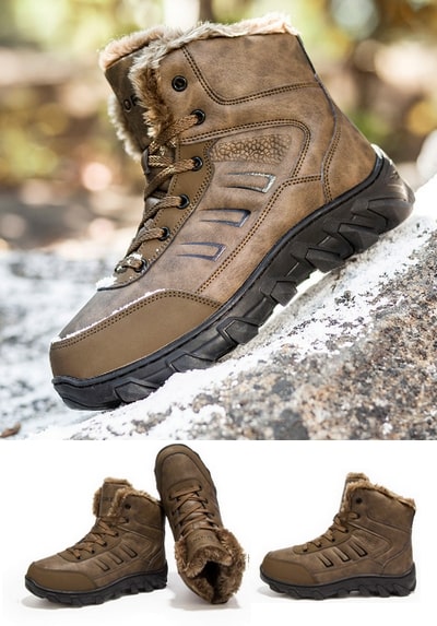 CANADASNOW-SPORT Men Winter-Boots