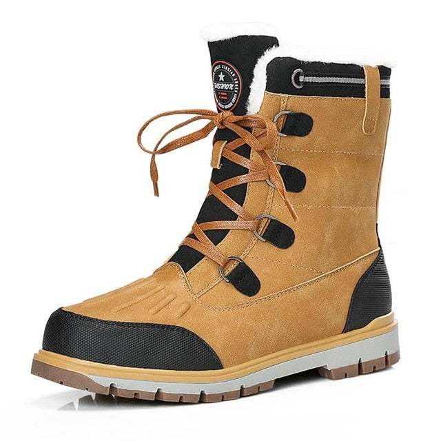 RANDEZ Men Warm Winter Boots