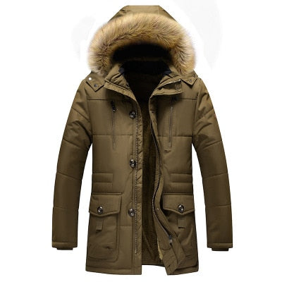 OSLO Mens Winter Parka Coat