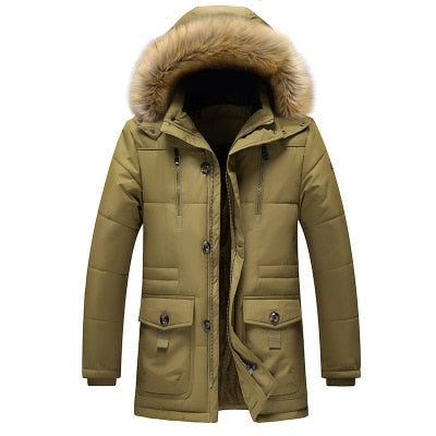 OSLO Mens Winter Parka Coat